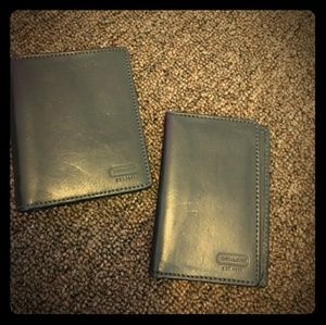 2 Men's Coach Wallets
